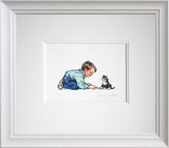 New Kitten Framed