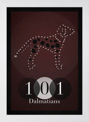 101 Dalmatians White Frame