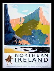 Ireland Co Antrim - Giant's Causeway Northern Ireland (FB) 30x40