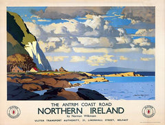 Ireland Co Antrim - Coast Road Northern Ireland (UF) 50x70