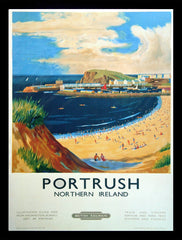 Ireland Co Antrim - West Strand Portrush (FB) 50x70