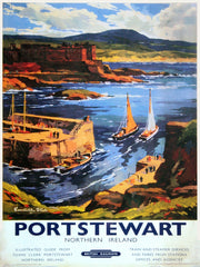 Ireland Co Derry - Portstewart Harbour (UF) 50x70