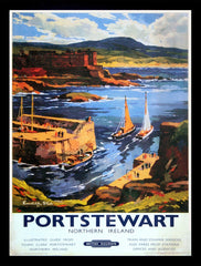 Ireland Co Derry - Portstewart Harbour (FB) 50x70