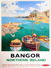 Ireland Co Down - Long Hole, Bangor (UF) 50x70