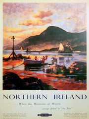 Ireland Co Down - Carlingford Lough Mourne Mountains (UF) 50x70