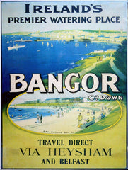 Ireland Co Down - Bangor and Ballyholme (UF) 50x70