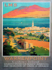 Ireland Co Down - Warrenpoint And Louth (UF) 50x70