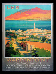 Ireland Co Down - Warrenpoint And Louth (FB) 50x70