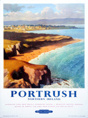 Ireland Co Antrim - Portrush And Ramore Head (UF) 50x70