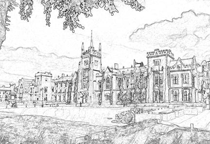 Belfast - Queen's University Mono