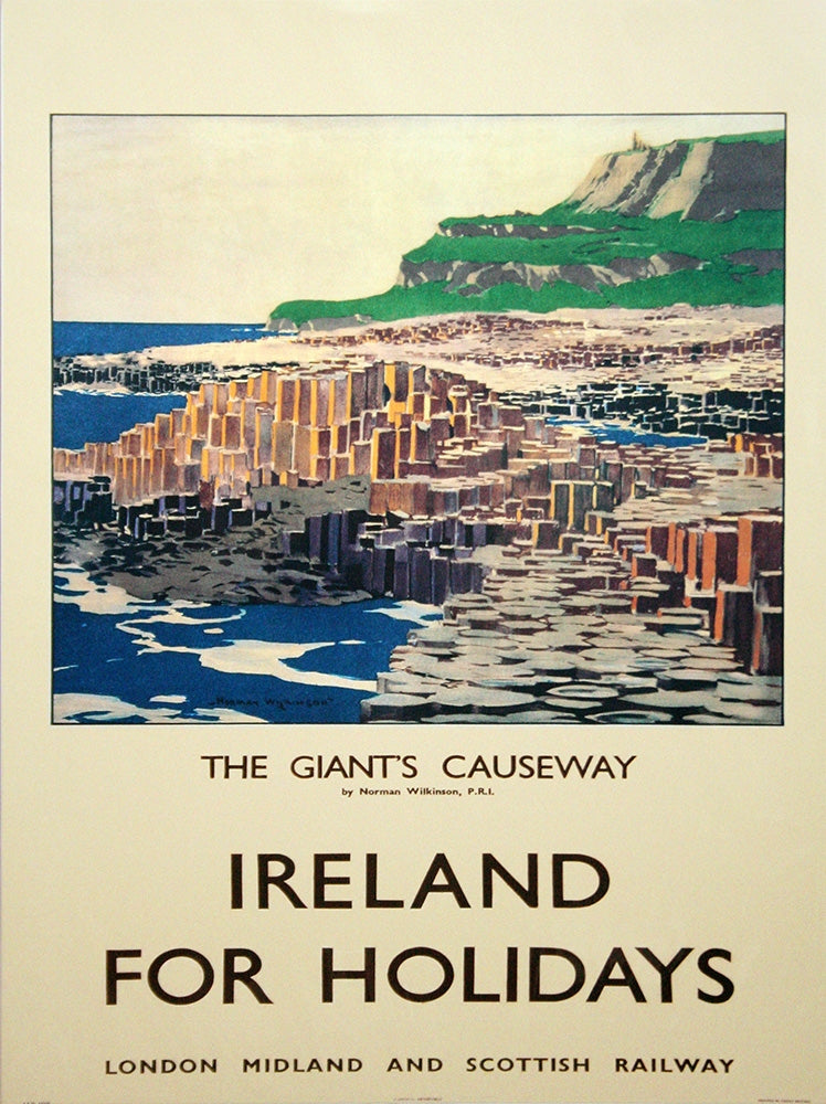 Ireland Co Antrim - Giant's Causeway Ireland For Holidays (UF) 30x40