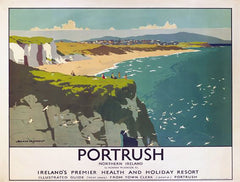 Ireland Co Antrim - Whiterocks Beach Portrush (UF) 50x70