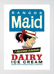 Bangor Maid Red & White