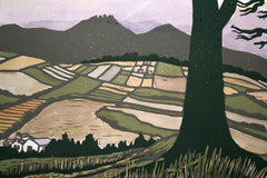 Linocut Print - From Castlewellan, 2009