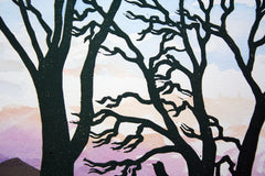 Linocut Print - From Castlewellan, 2009