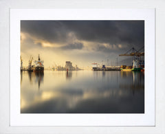 Belfast - Magic Light At Belfast Harbour