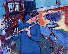 Print - The Flautist