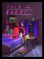 Art Poster - Tuck Into Books