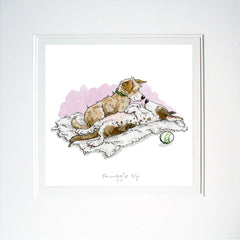 A Dog's Life - Snuggle Up Unframed