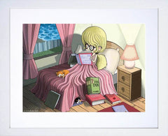 Bedtime Stories-White Box Frame