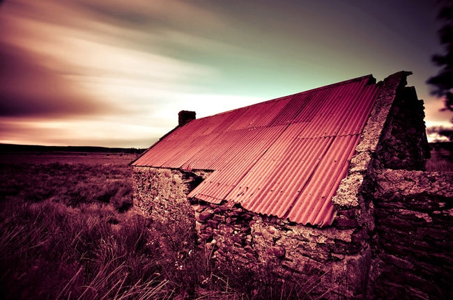 Derelict House, Peat Bog, Co. Derry/Londonderry Unframed