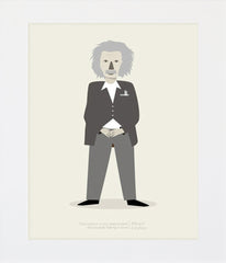 Albert Einstein Unframed