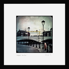 Belfast - Albert Bridge Black Frame (No Mount)