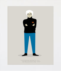 Andy Warhol Unframed