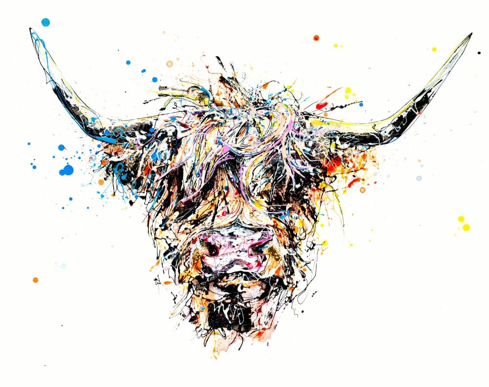 Print Ltd Edition Animals - Angus