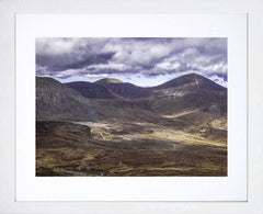 Co Down - Annalong Valley in the Mournes Frame White 