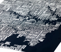 Map - Australia Sydney In Slate