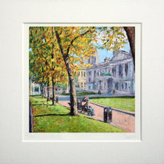 Print - Autumn, City Hall Belfast-14.5 x 14.5-Unframed