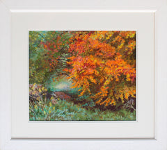 Original - Autumn Path - Framed