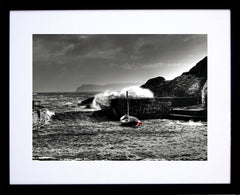 Ballintoy Harbour Black Frame