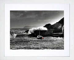 Co Antrim - Ballintoy Harbour Frame White Box 