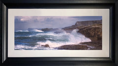 Co Antrim - Ballintoy Storm - Ltd Edition Chunky Black Frame