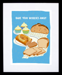 Lockdown - Bake Your Worries Away Black Frame