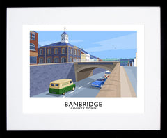 Co Down - Banbridge-40 x 30-Black Box Frame (With Mount)