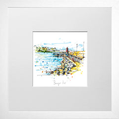 Print Open Edition Landscape - Bangor Pier