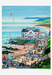 Print - Bank Holiday In Portrush-39.5 x 50.5-Unframed