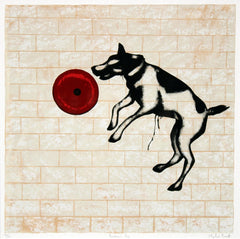 Banksy's Dog Unframed