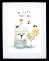 Drinks Gin - Barr Hill Black Frame