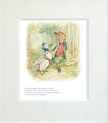 Jemima With Mr Fox Unframed