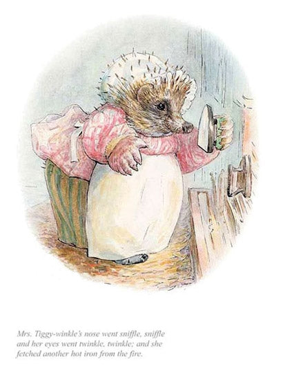 Mrs Tiggy-Winkle Went Sniffle Sniffle