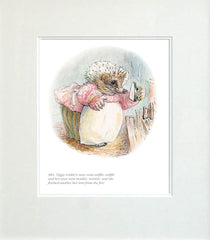 Mrs Tiggy-Winkle Went Sniffle Sniffle Unframed