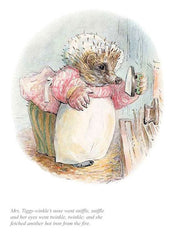 Mrs Tiggy-Winkle Went Sniffle Sniffle