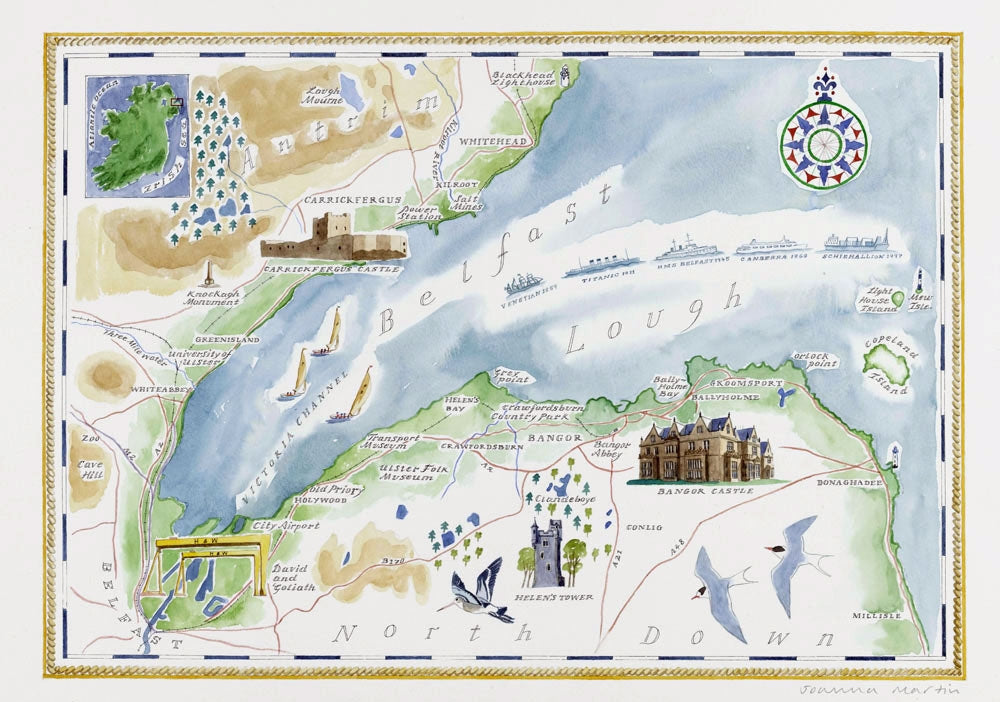 Map - Belfast Lough