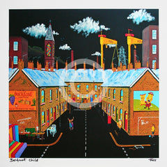 Print - Belfast Child 40 x 40 Unframed