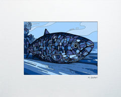 Series 1 - Belfast Fish Sculpture-16 x 11.5-Unframed