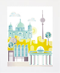 Berlin Unframed 18x25